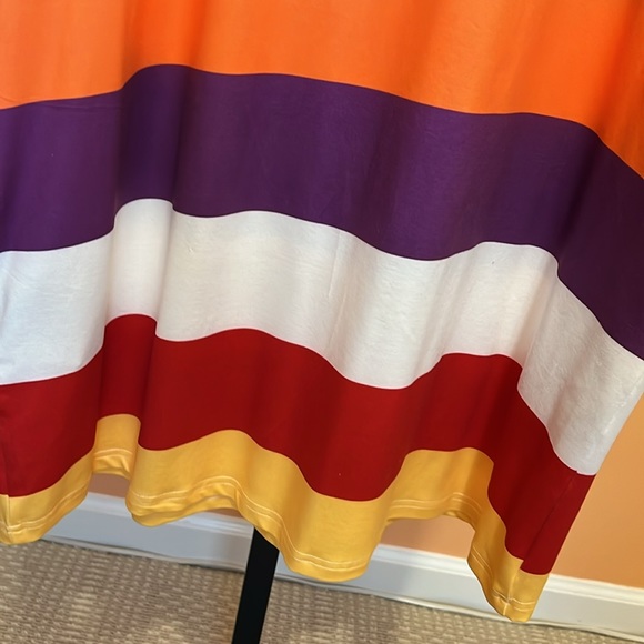 Emery Rose vibrant color block dress - Picture 6 of 6